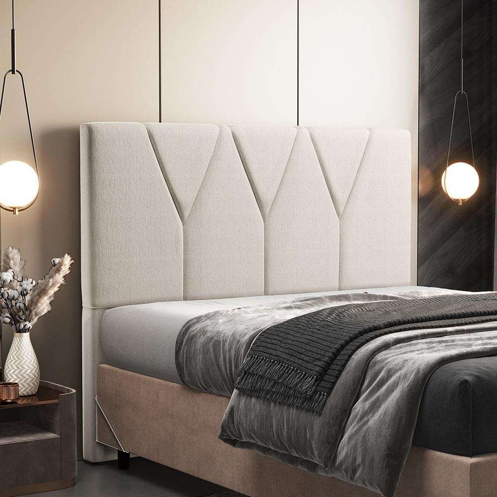 Cabeceira Cama Queen 160cm Linho Aura - Mpozenato