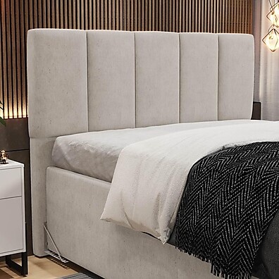 Cabeceira Cama Queen 160cm Linho Bege - Mpozenato