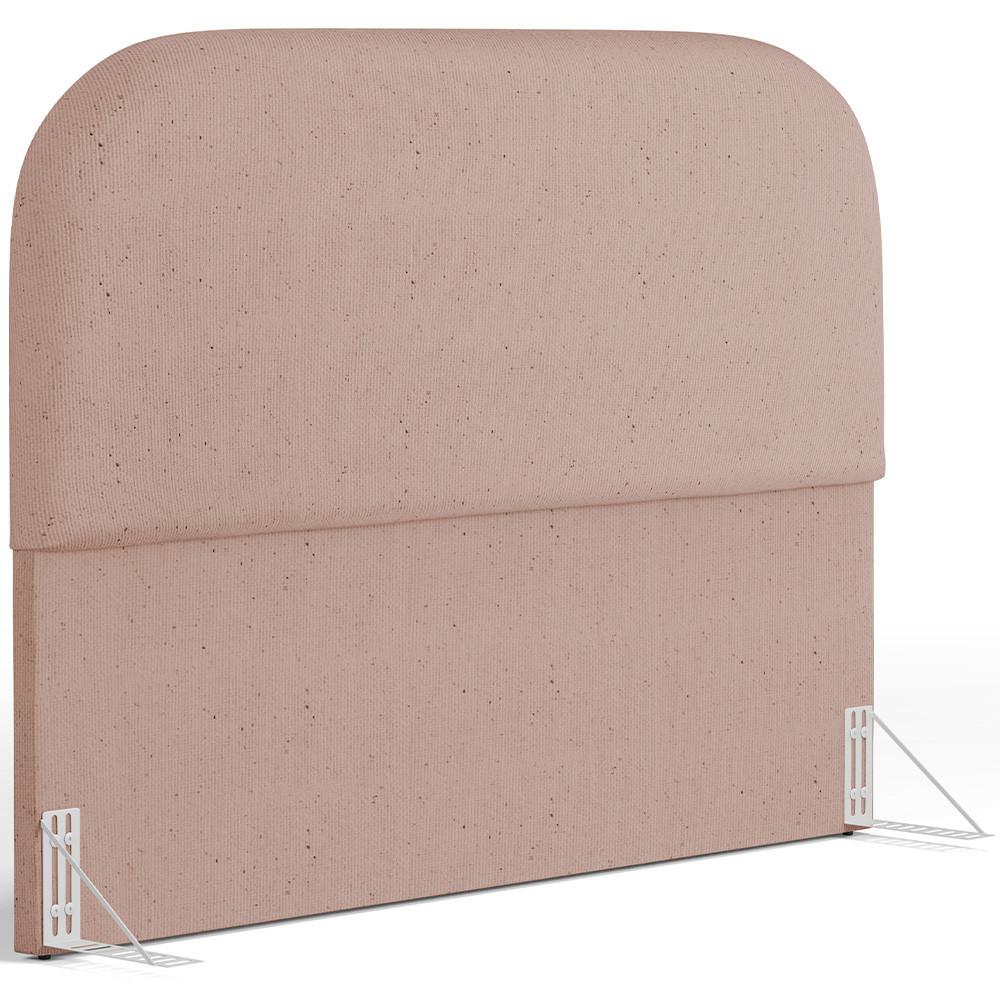 Cabeceira Casal 140cm Rosê: Conforto e Elegância