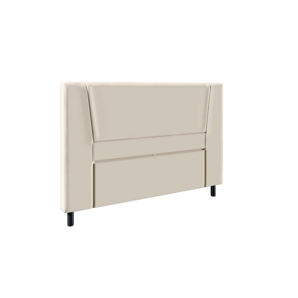 Cabeceira Casal Stella Bege: Conforto e Estilo