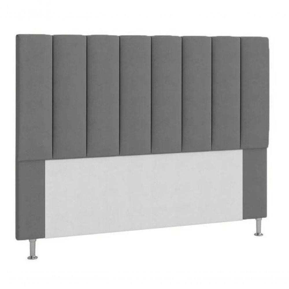 Cabeceira Estofada Casal 140cm: Conforto e Estilo!