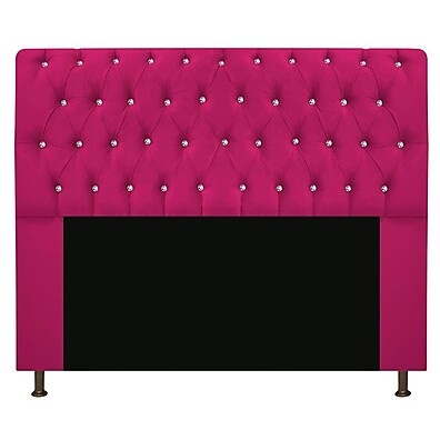 Cabeceira Estofada Queen Size Pink: Elegância e Conforto