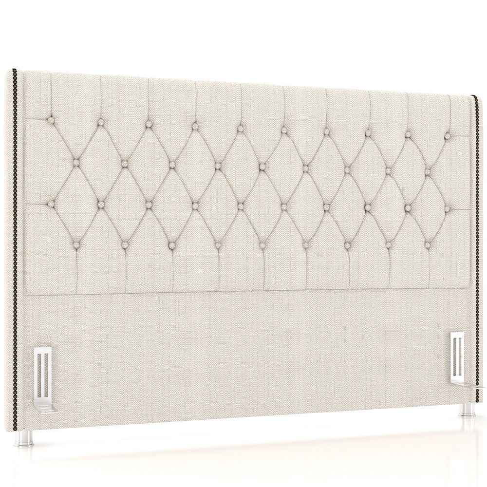 Cabeceira King Estofada: Luxo e Conforto!