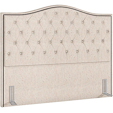 Cabeceira King Size Linho Bege: Elegância para Seu Quarto