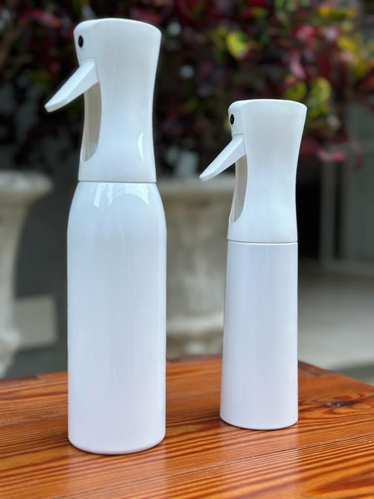 Pulverizador de Névoa Contínua 300ml - Ideal para Jardinagem, Cabeleireiros e Higienização