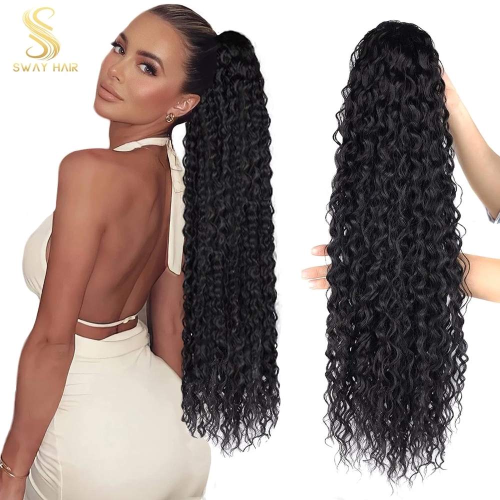 Cabelo Encaracolado Bio Fibra 100cm: Macio e Natural