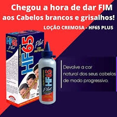 HF65 Plus: Revitalize a Cor do Seu Cabelo!
