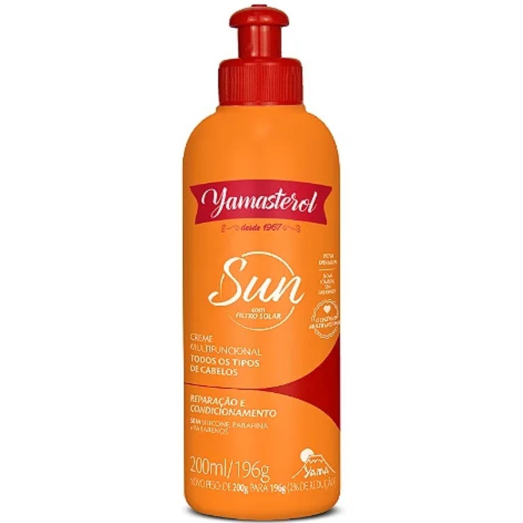 Yamasterol Sun 200ml: Proteção Solar para Cabelos