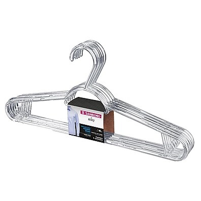 Cabide Plástico Multifuncional 41cm Sanremo: Organize Seu Guarda-Roupa com Estilo