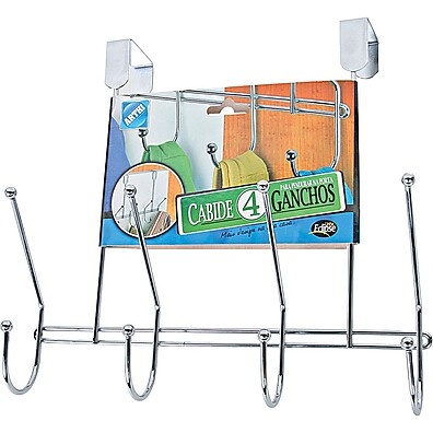 Cabide Porta com 4 Ganchos Arthi 1020C – Prático e Resistente