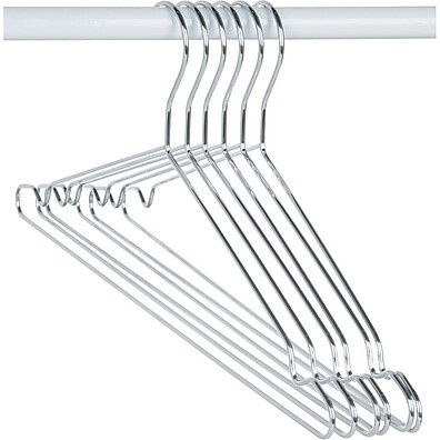 Cabides Cromados: Organize seu Guarda-Roupa!