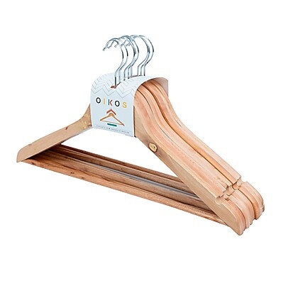 Cabides de Madeira Oikos: Organize com Estilo!