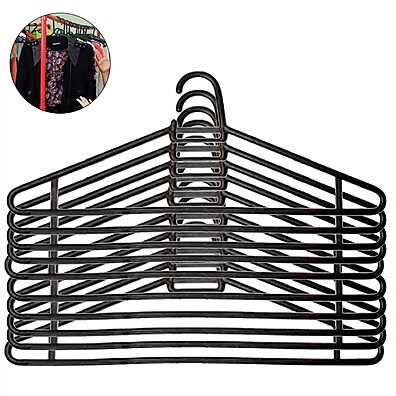 Cabides Organizadores: Kit 20 Peças para Roupas