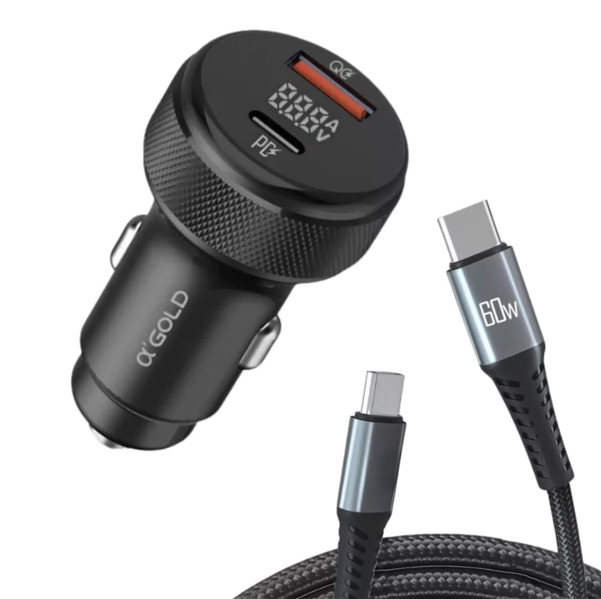 cabo-60w-c-a-turbo-com-usb-carregador-incluso-pd-a-veicular-usb-premium-2-qc-a