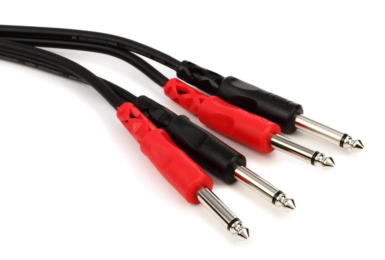 Cabo Hosa CPP-204: Conexão Estéreo Profissional 1/4" TS Duplo - 4 Metros
