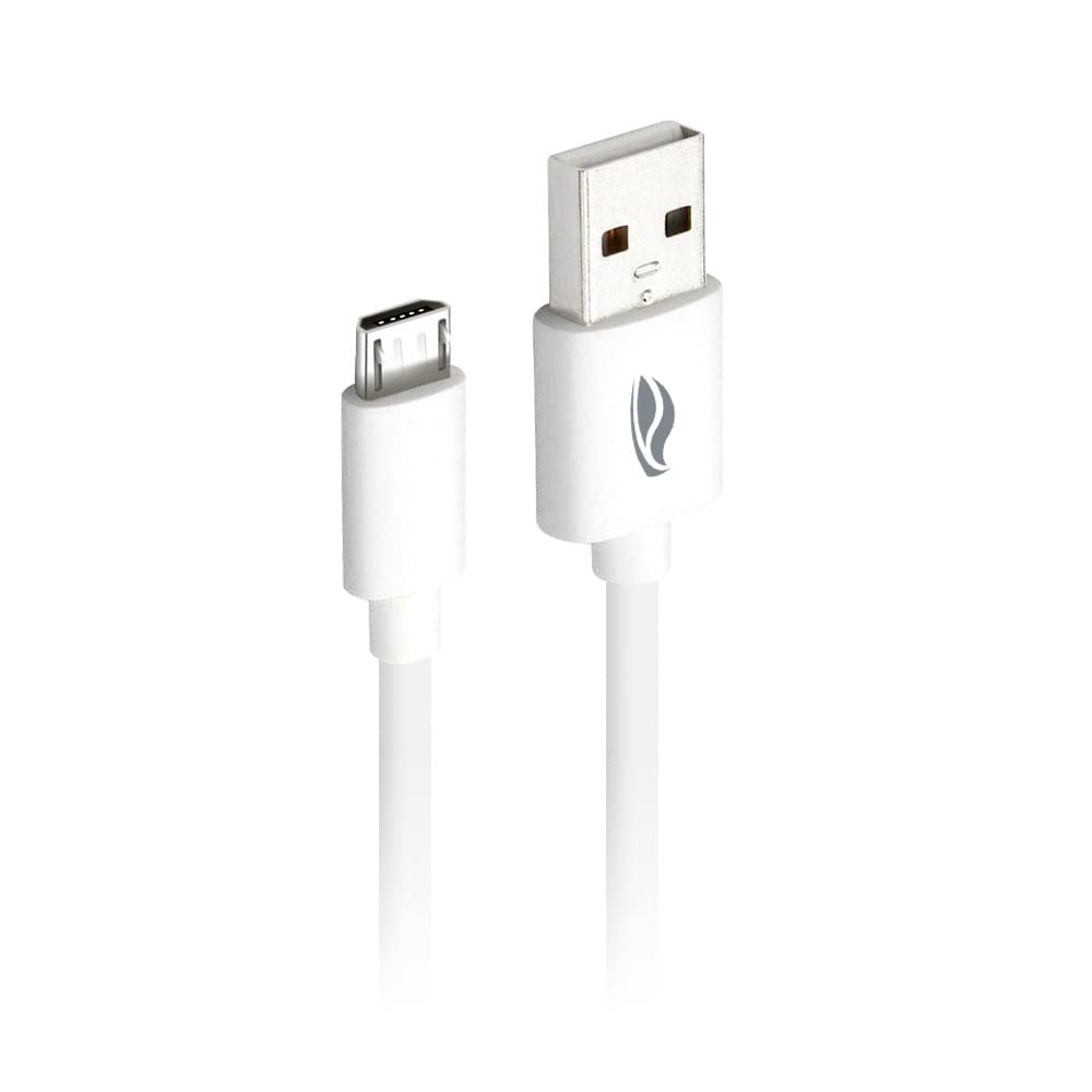 Cabo USB para Micro USB C3Tech CB-M10WH Branco 1 Metro: Carregamento Rápido e Transferência de Dados para Android