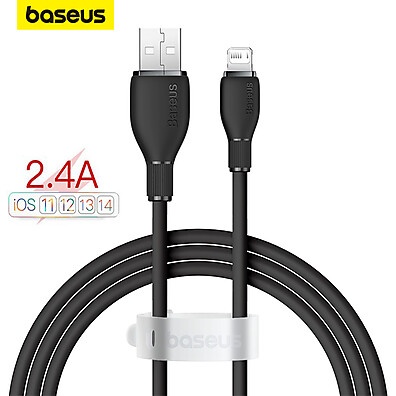 Cabo Baseus Pudding: Carregue Rápido seu iPhone!