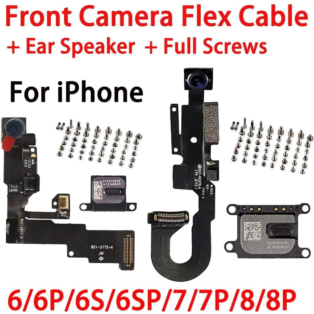 Cabo Câmera Frontal iPhone + Peças Extras