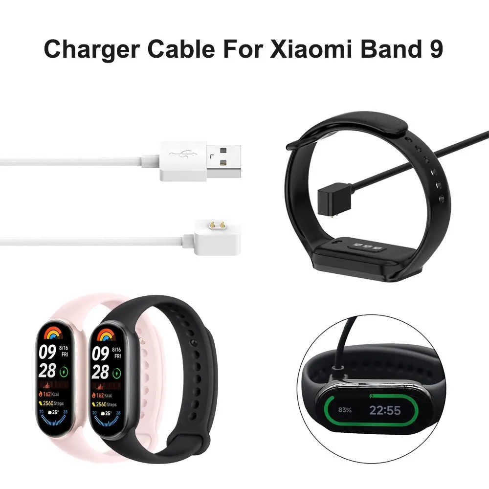 Cabo Carregador Xiaomi Band 9: Rápido e Durável!