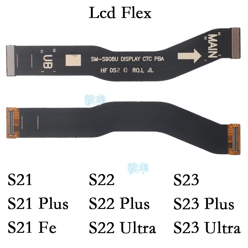 Cabo Conector LCD Samsung: Reparo Display S21/S22/S23