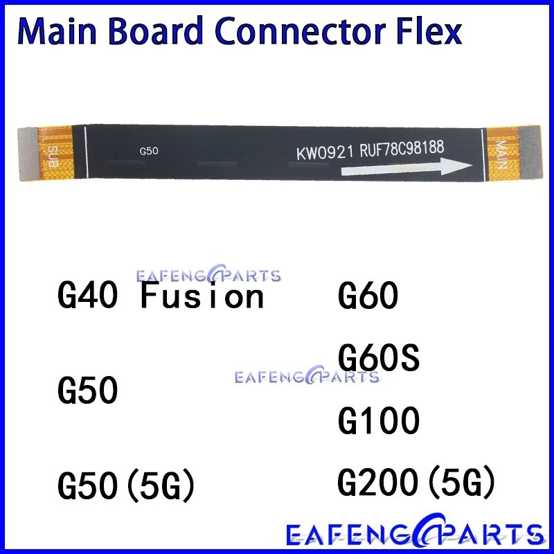 Cabo Conector Placa Mãe Motorola G40/G50/G60