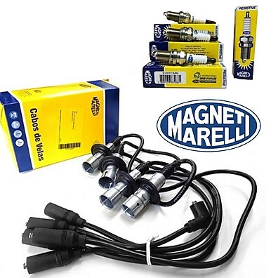 Cabo e Vela Fiesta 1.6 8v Rocam Flex 2004-2008: Kit Original