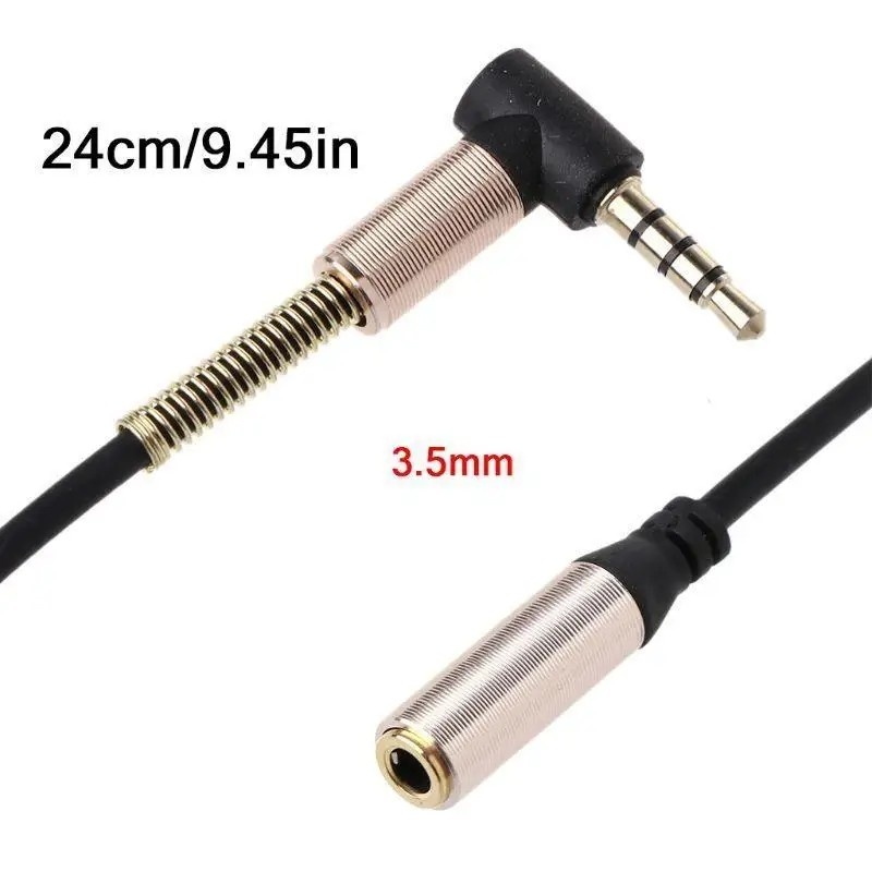 Cabo Extensor 3.5mm 90°: Som Perfeito!