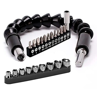 Cabo Extensor Flexível Para Parafusadeira – Torque em Qualquer Lugar