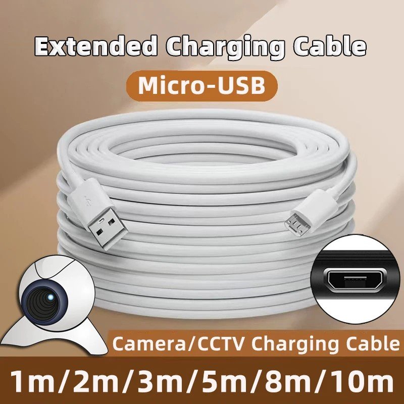 Cabo Extensor USB: Até 10m para Carga e Dados