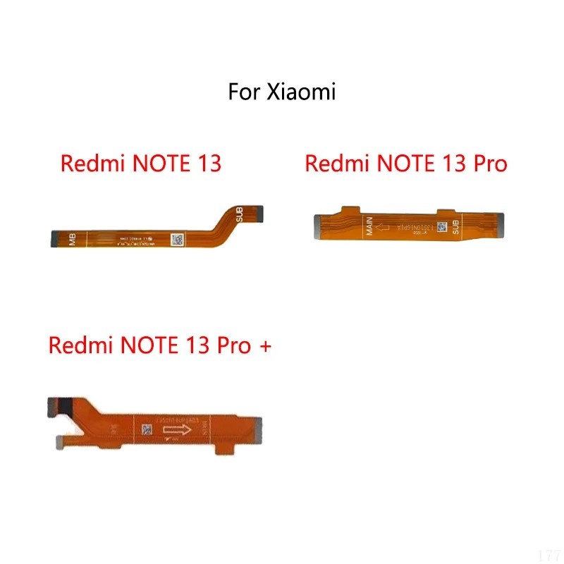 Cabo Flex Redmi Note 13 Pro+: Tela e Placa Mãe
