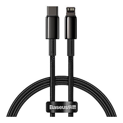 Cabo iPhone Baseus 20W: Carregamento Turbo e Rápido!