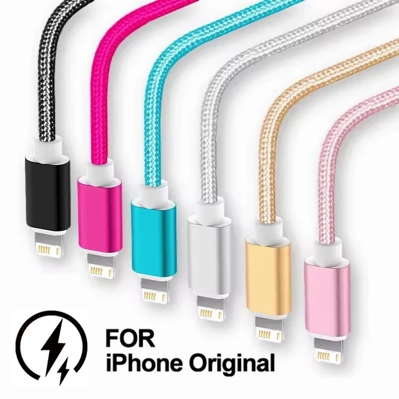 Cabo iPhone Carregamento Rápido e Resistente
