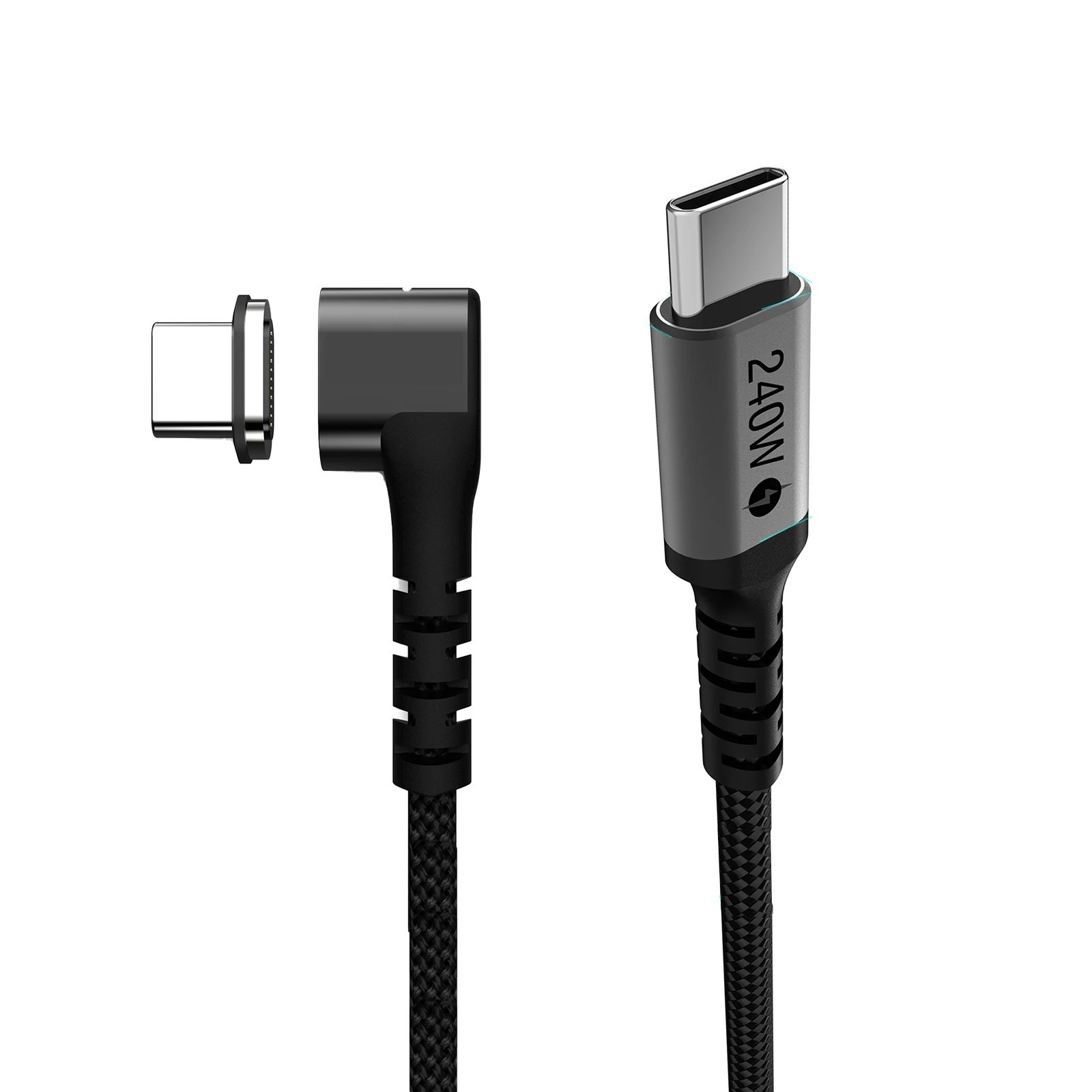 Cabo Magnético USB-C 240W: Carregamento Turbo!