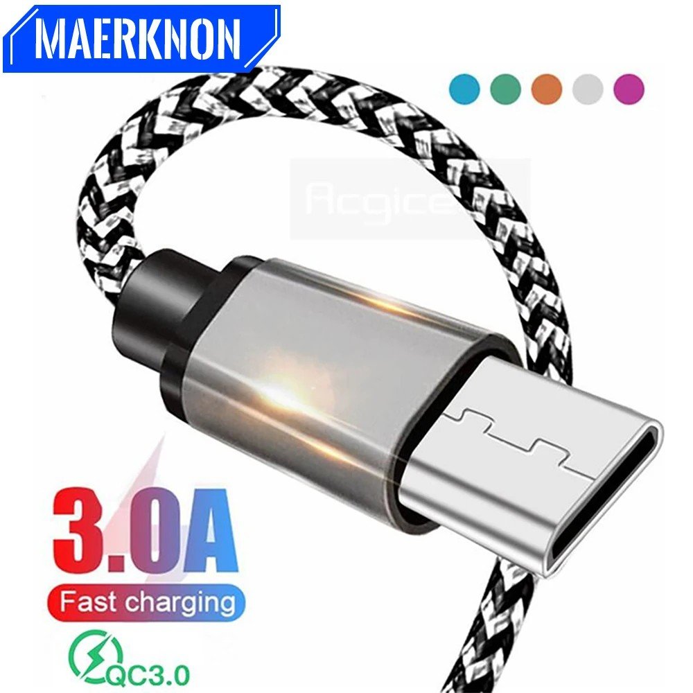 Cabo Micro USB 3A Carga Rápida 3.0