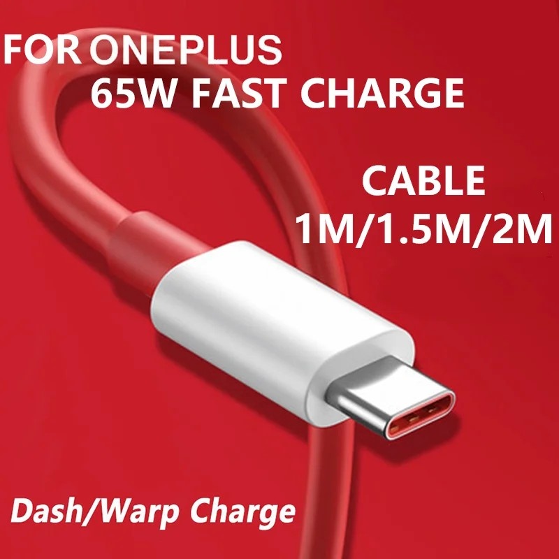 Cabo OnePlus 65W USB-C: Carregamento Turbo!