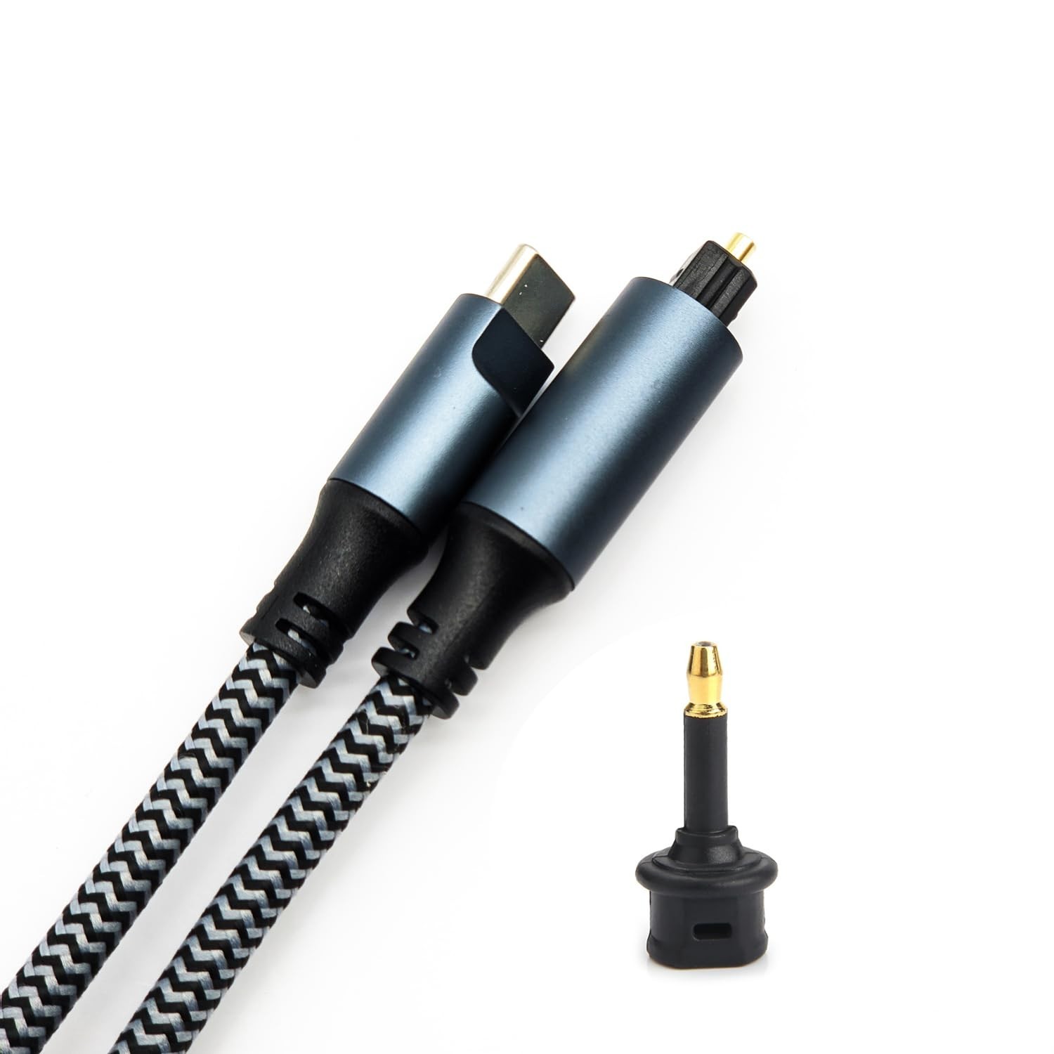 Cabo Óptico USB-C para Toslink CACACOL: Som Hi-Fi de Alta Fidelidade para Seus Dispositivos