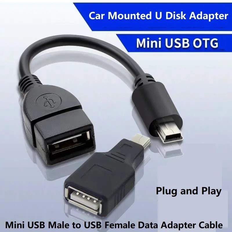 Cabo OTG Mini USB: Conecte e Transfira Dados!