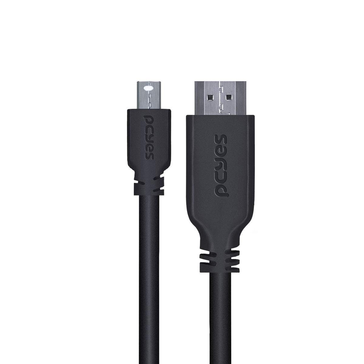 Cabo Mini DisplayPort para HDMI 2.0 2 Metros PCYES: Conexão Perfeita para Sua Mídia!
