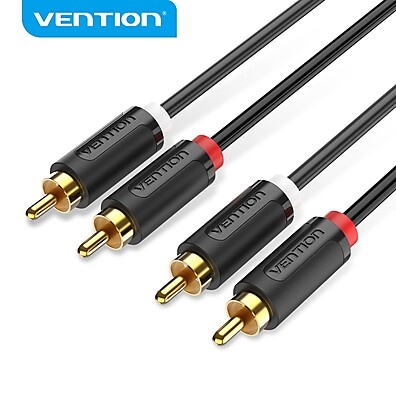 cabo-rca-estereo-vention-audio-impecavel