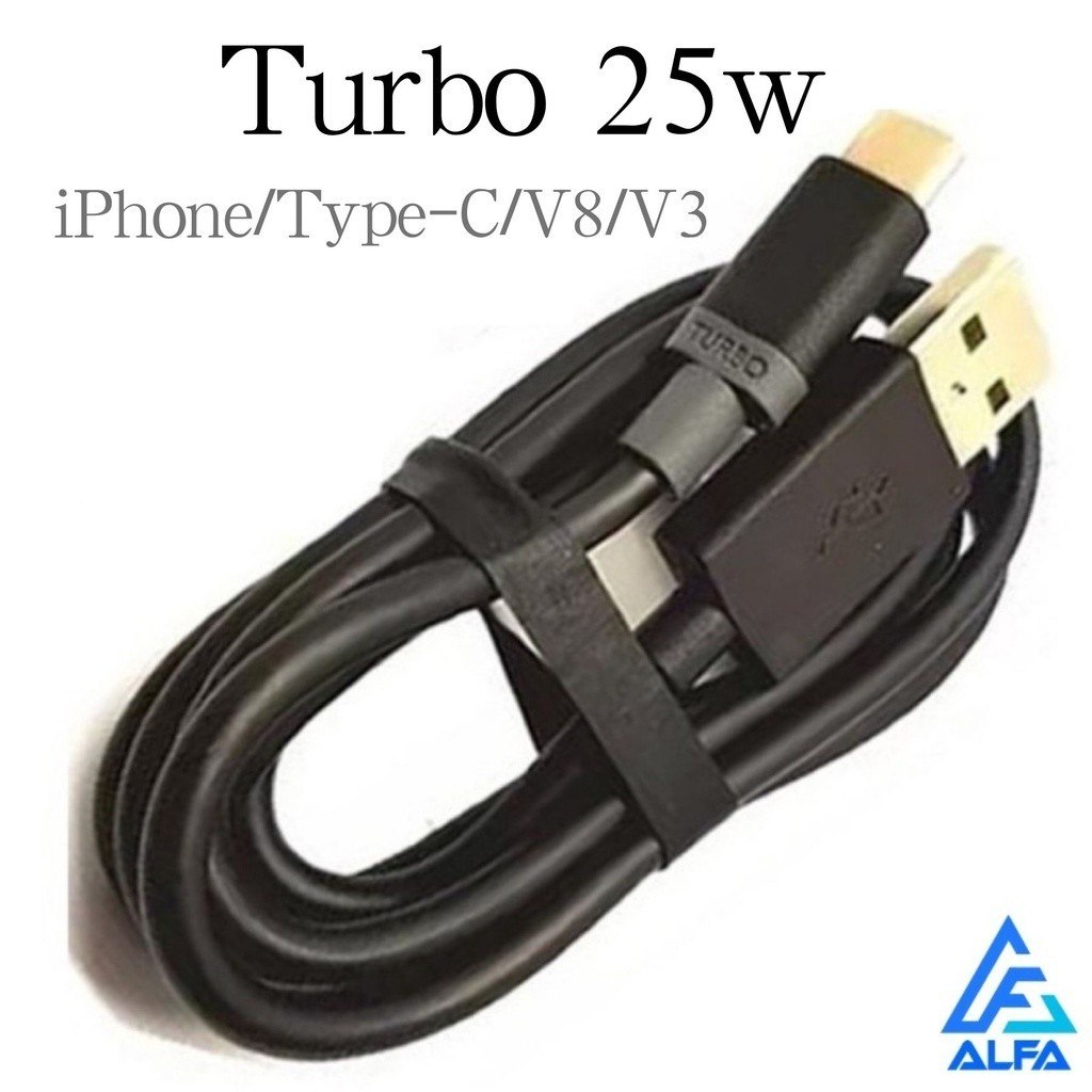 Cabo Turbo 25W: Carregue Tudo Rápido!