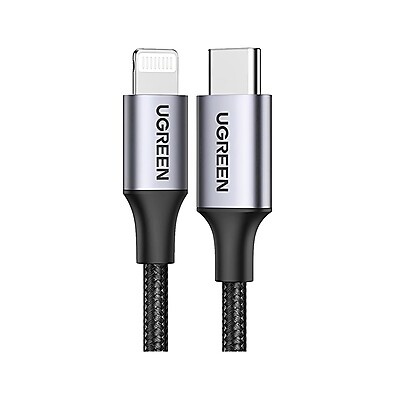 Cabo Ugreen USB-C Lightning 1.5m Certificado MFi