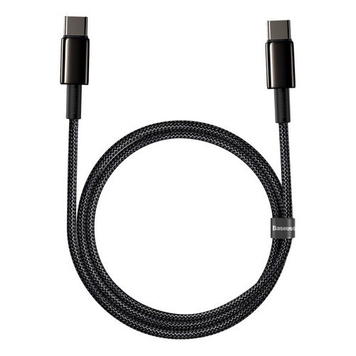 Cabo USB-C 100W Baseus: Turbo, Resistente e Rápido!