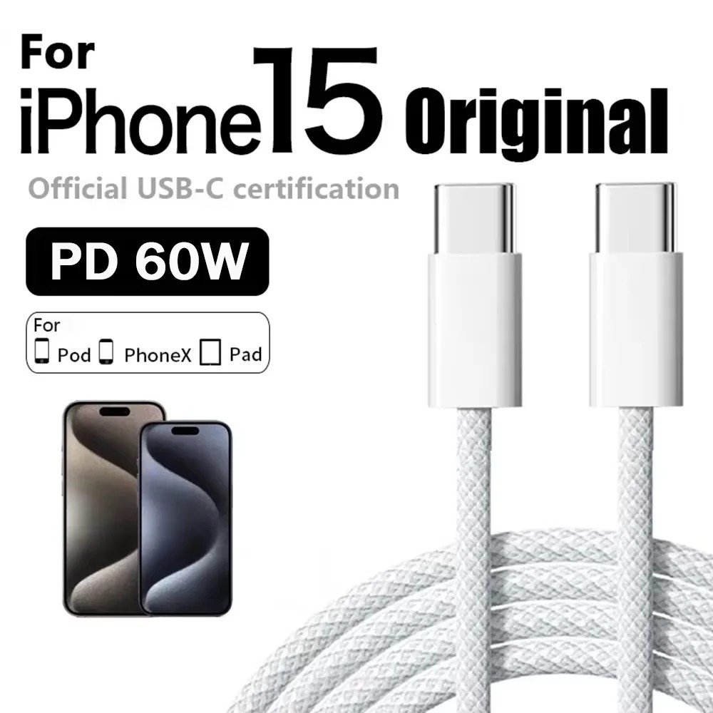 Cabo USB-C 20W: Carregamento Rápido e Dados