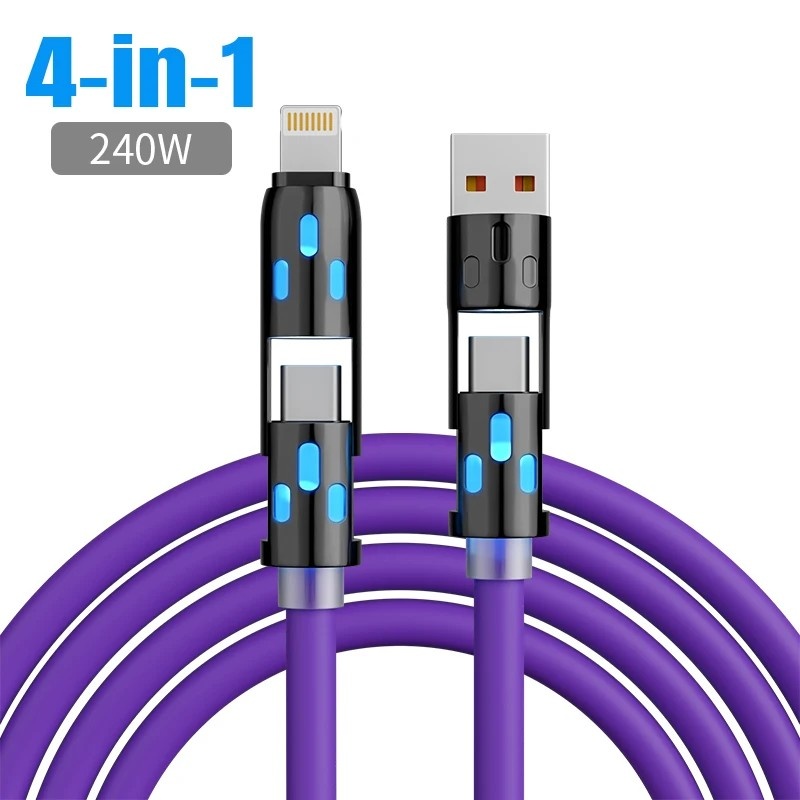 Cabo USB-C 240W: Carregamento Super Rápido!