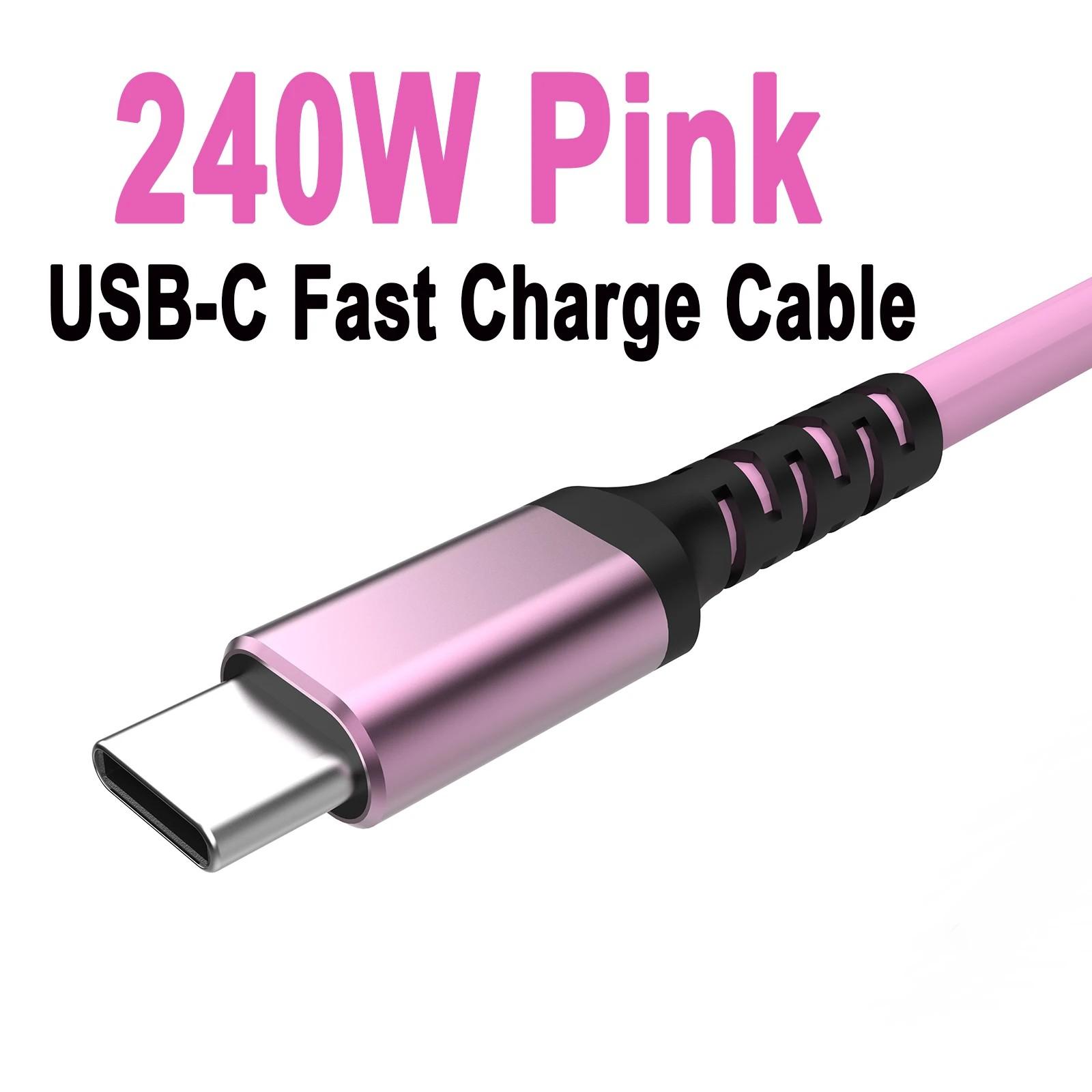 Cabo USB-C 240W: Carregamento Turbo para Seu Dispositivo