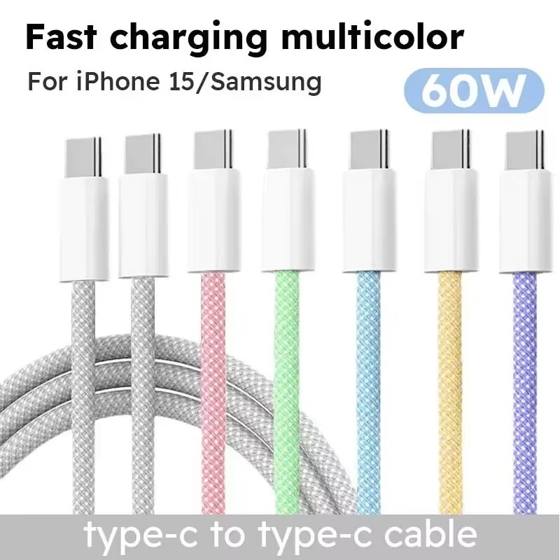 Cabo USB-C 25cm: Carregamento Rápido e Dados