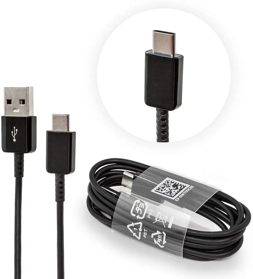 Cabo USB-C 2A: Carregamento Rápido e Dados Seguros