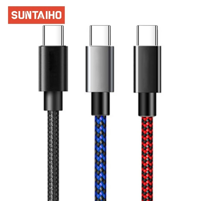 Cabo USB-C 3A: Carregamento Rápido e Dados