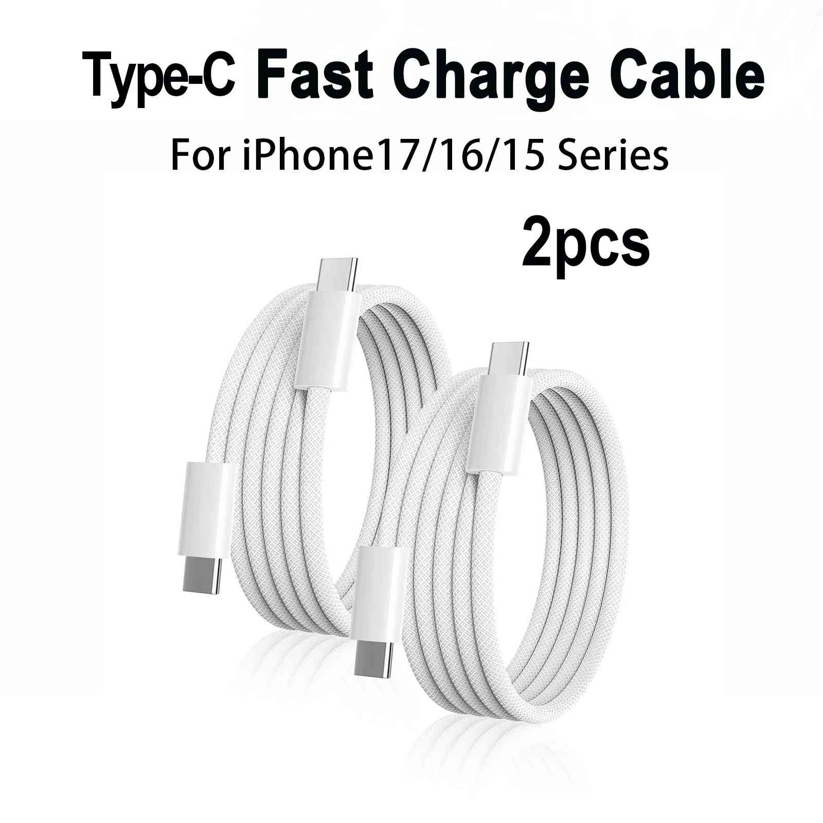 Cabo USB-C 60W: Carregamento Rápido e Durável