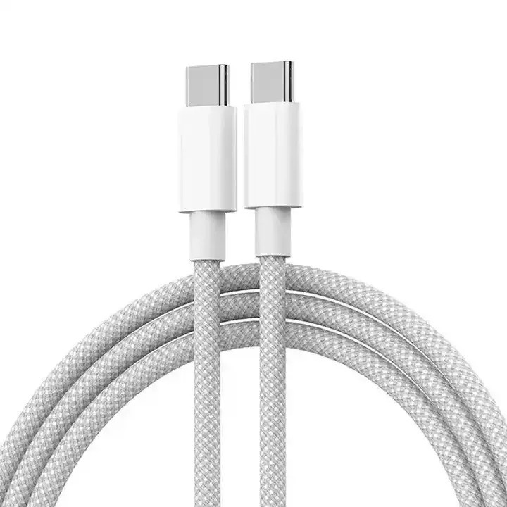 Cabo USB-C 60W para iPhone 17, 16 e 15: Carregamento Rápido PD